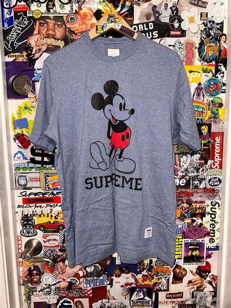 supreme mickey mouse t shirt